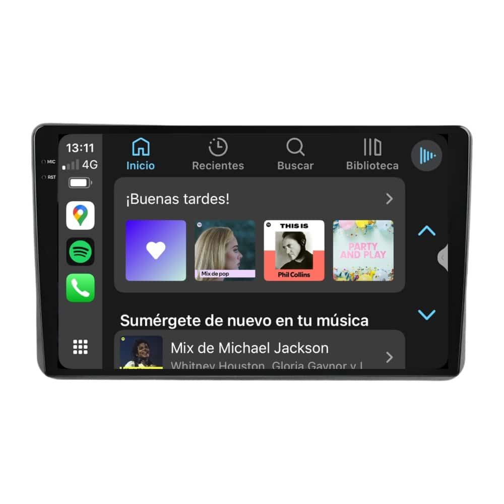 Pantalla multimedia P90 ULTRA para FIAT PANDA (2003-2012) - Imagen 4