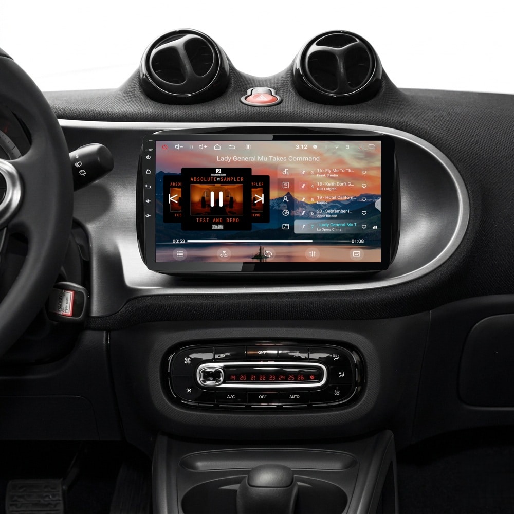 Pantalla multimedia P9A específica para SMART FORFOUR (2016->) - Imagen 5