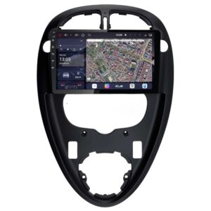 Pantalla multimedia P9A para CITRÖEN XSARA PICASSO (2000-2010), marco negro