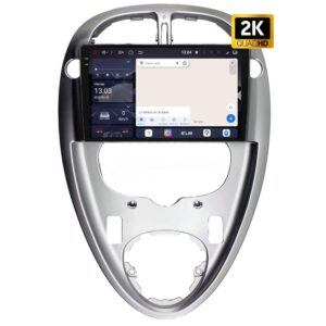 Pantalla multimedia P90 ULTRA para CITRÖEN XSARA PICASSO (2000-2010), marco plateado