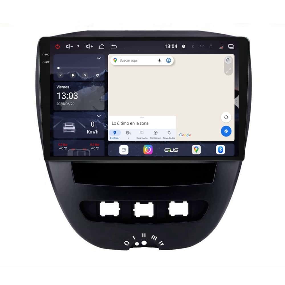 Pantalla multimedia P100 ULTRA para PEUGEOT 107 (2005-2014) - Imagen 5