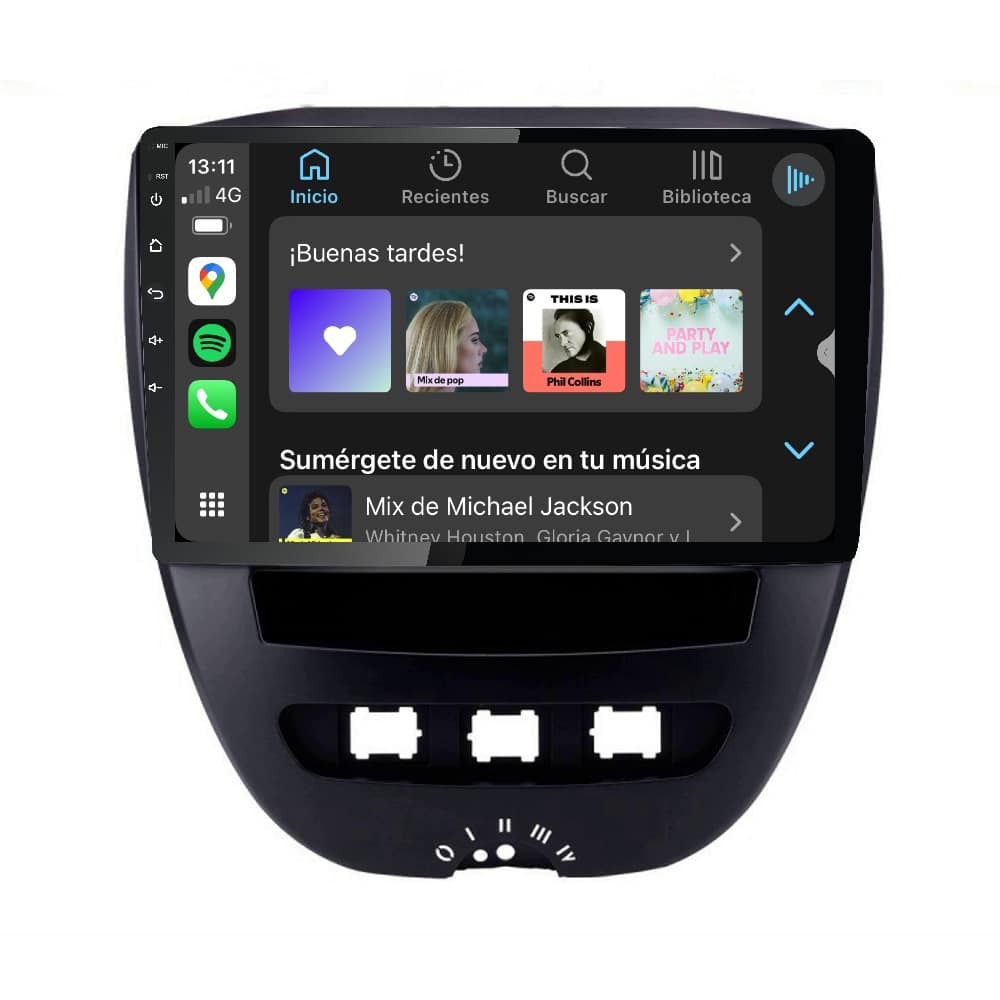 Pantalla multimedia P10A para CITRÖEN C1 (2005-2014) - Imagen 7