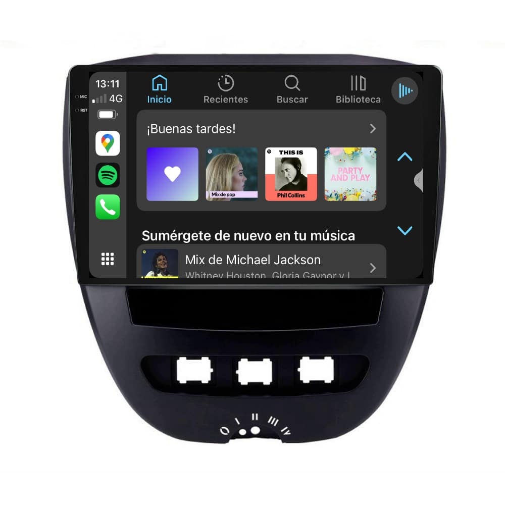 Pantalla multimedia P100 ULTRA para CITRÖEN C1 (2005-2014) - Imagen 6