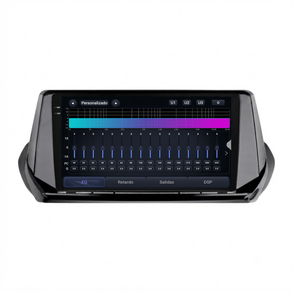 Pantalla multimedia P90 ULTRA para PEUGEOT 208 (2020->) - Imagen 5