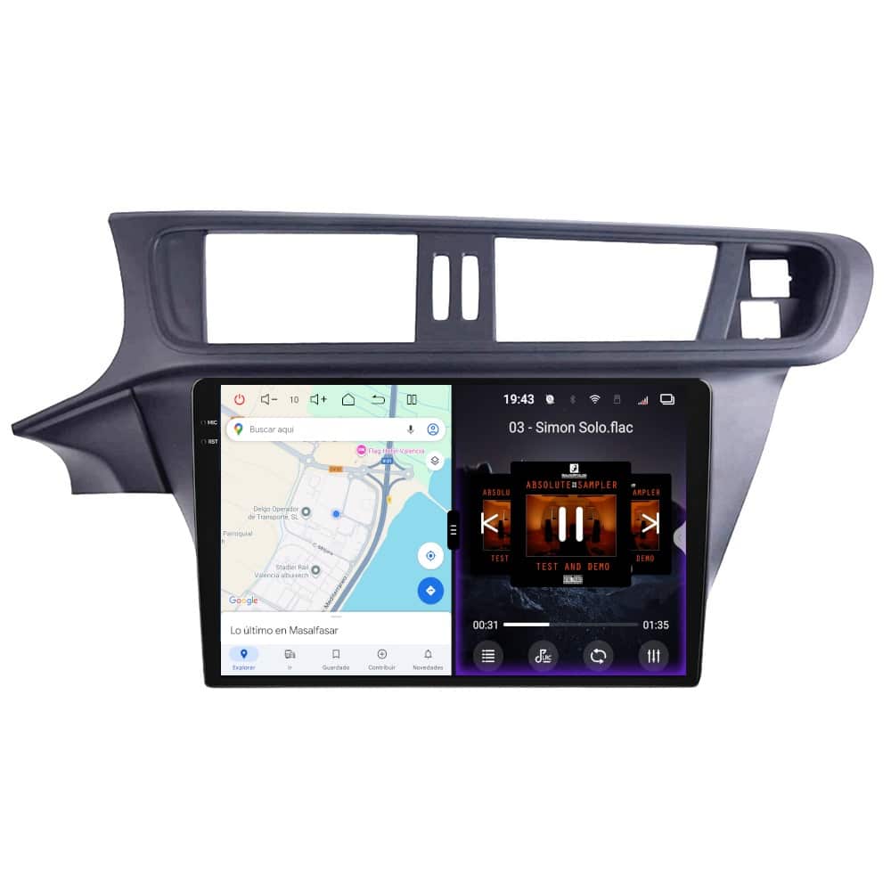 Pantalla multimedia P90 ULTRA específica para CITRÖEN C3 (2010-2016) - Imagen 4
