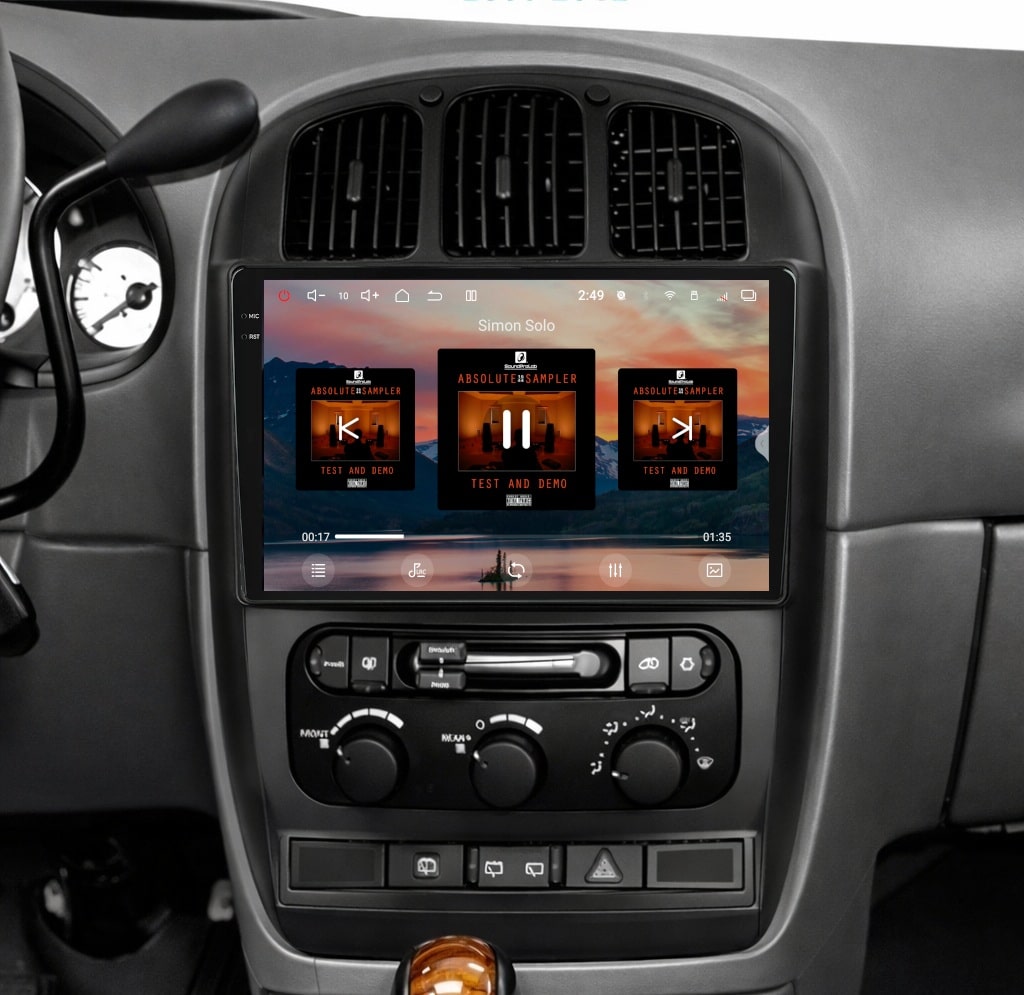 Pantalla multimedia P100 ULTRA específica para CHRYSLER VOYAGER (2001-2007) - Imagen 5