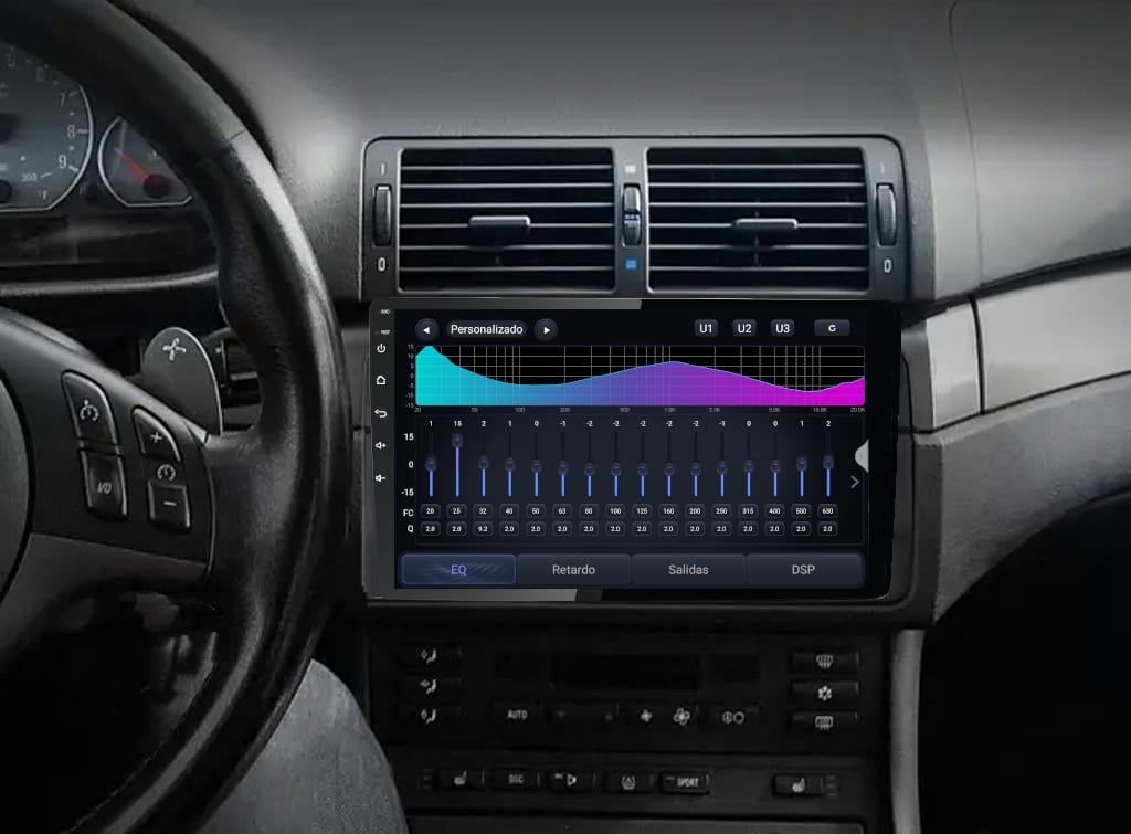 Pantalla multimedia P9A para BMW serie 3 (1998-2007) - Imagen 5