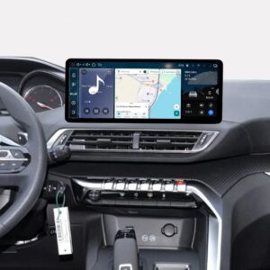 Pantalla MAX 1200A de 12.3" para PEUGEOT 5008 (2017-2021)