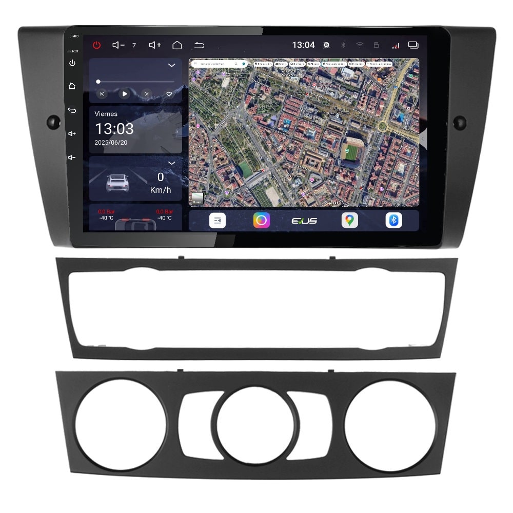 Pantalla multimedia P9A para BMW serie 3 (2005-2012) - Imagen 7