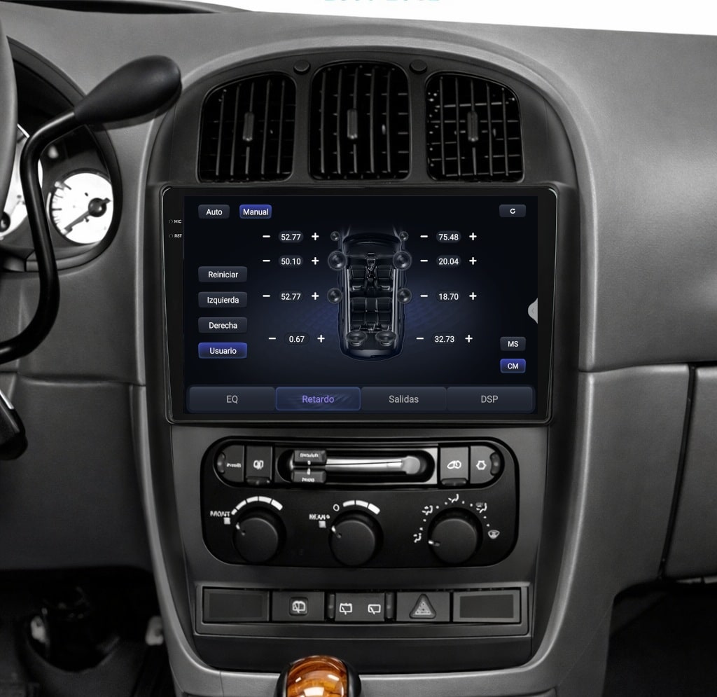 Pantalla multimedia P100 ULTRA específica para CHRYSLER VOYAGER (2001-2007) - Imagen 6