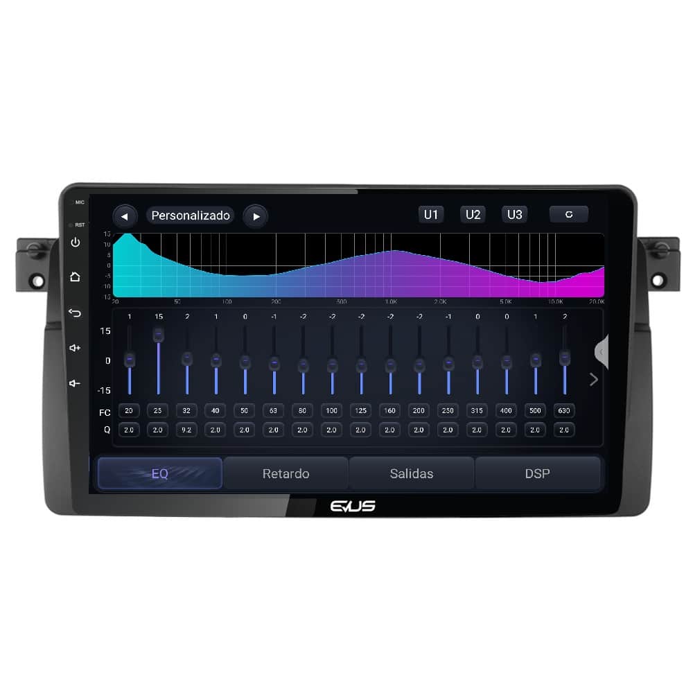 Pantalla multimedia P9A para BMW serie 3 (1998-2007) - Imagen 6