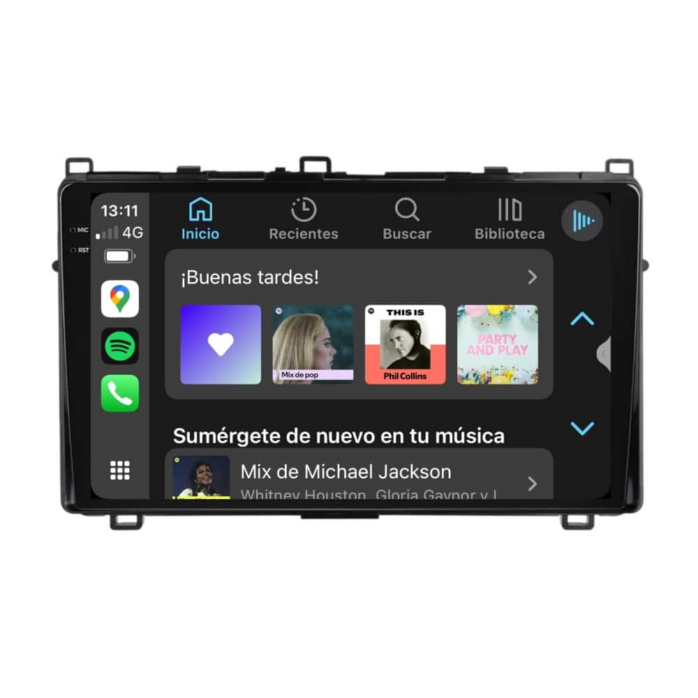Pantalla multimedia P90 ULTRA para TOYOTA AURIS (2016-2018) - Imagen 5