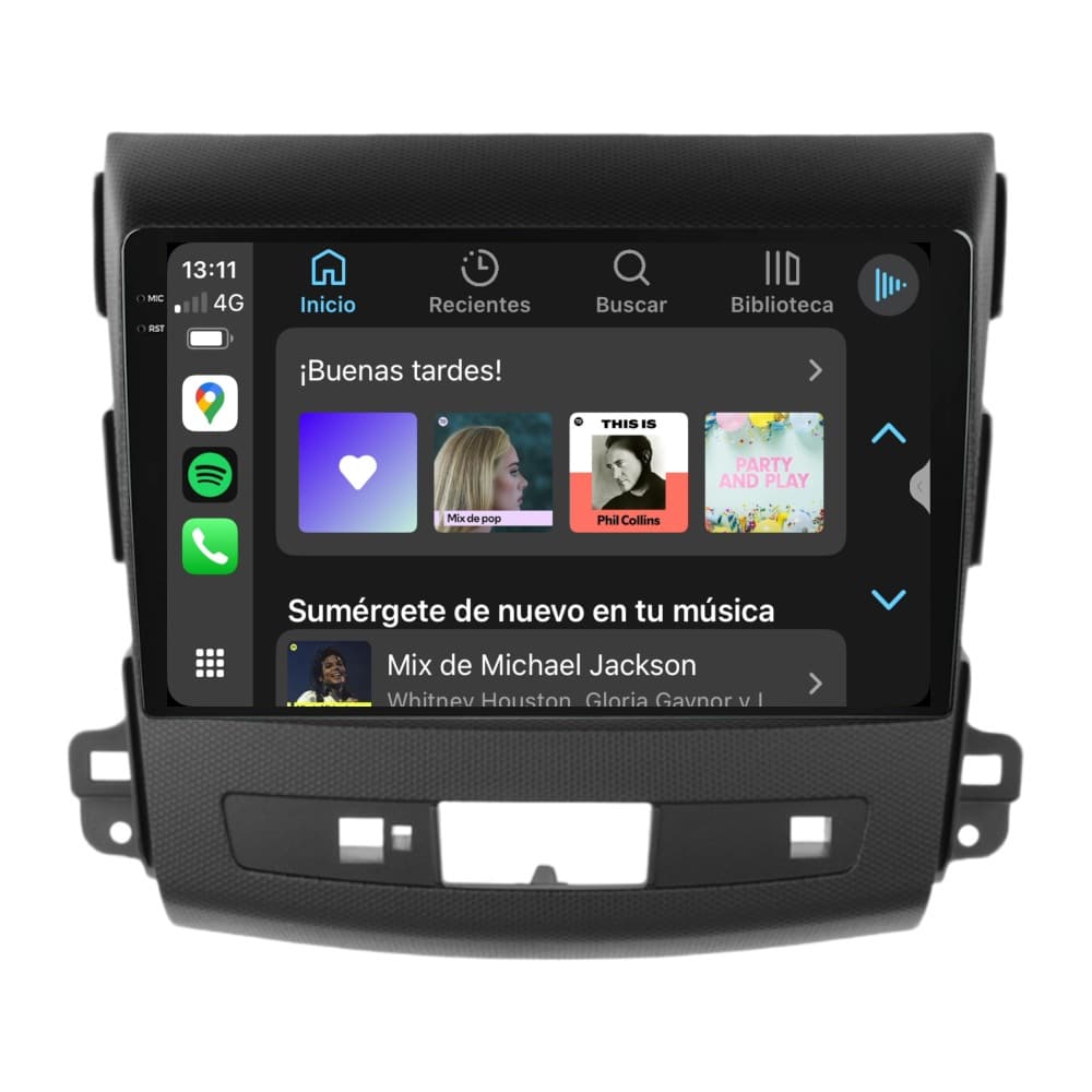 Pantalla multimedia P90 ULTRA específica para Citröen C-CROSSER (2007-2013) - Imagen 4