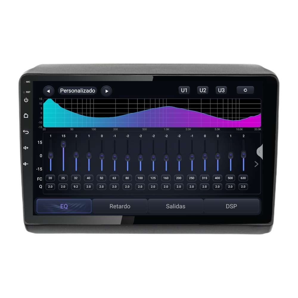 Pantalla multimedia P9A para FIAT DUCATO (2014-2021) - Imagen 5