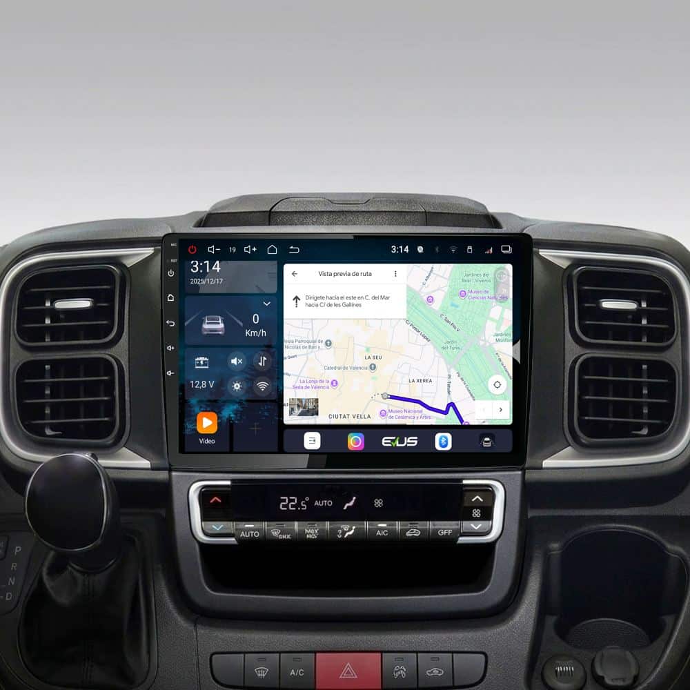 Pantalla multimedia P9A para FIAT DUCATO 2021-> - Imagen 7