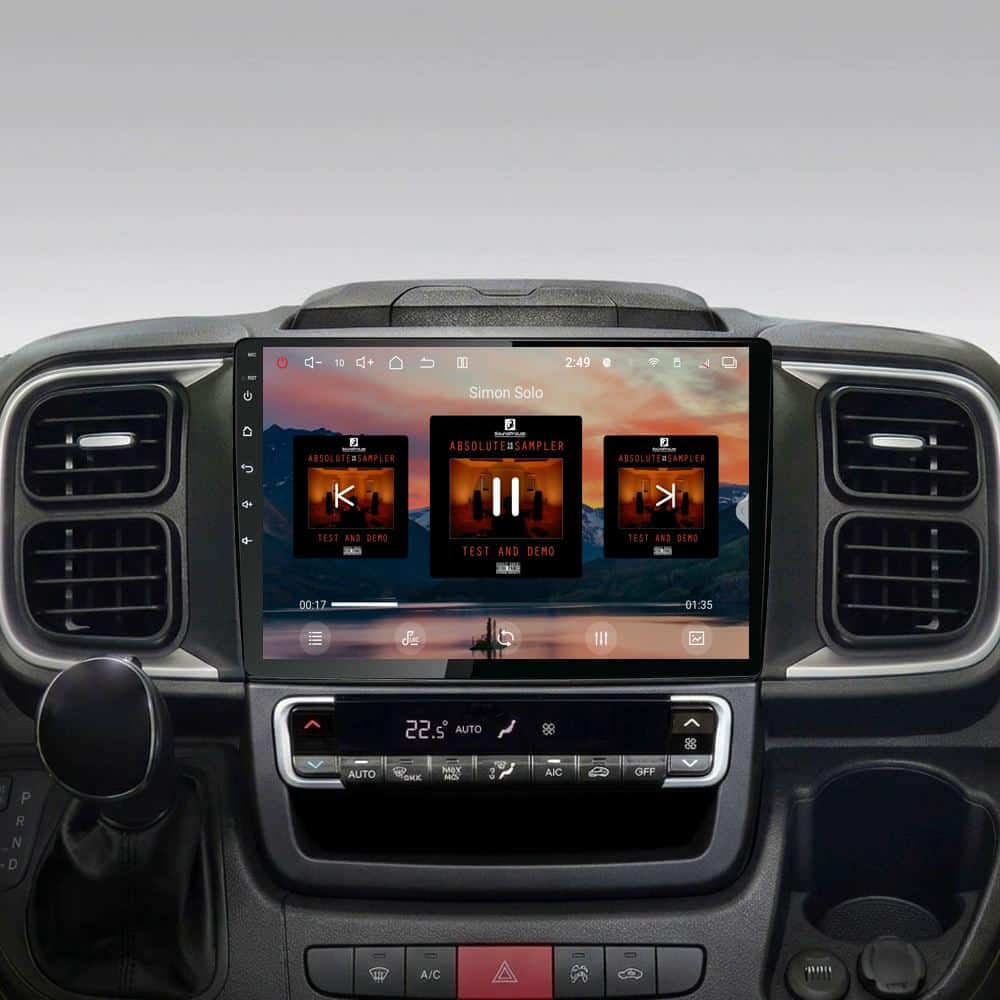 Pantalla multimedia P9A para FIAT DUCATO 2021-> - Imagen 4