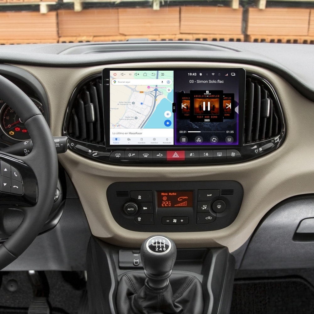 Pantalla multimedia P90 ULTRA para FIAT DOBLÓ ( 2015->) - Imagen 5