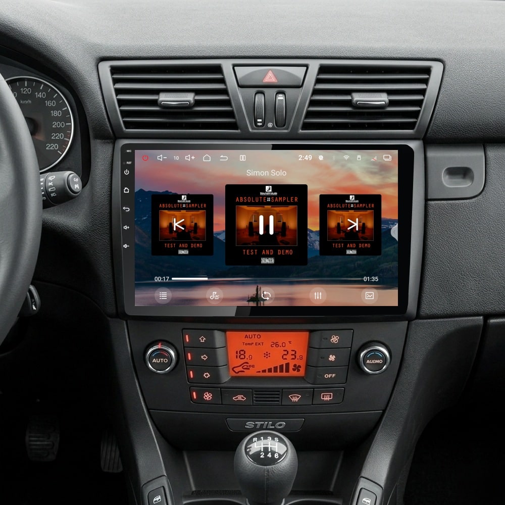 Pantalla multimedia P9A específica para FIAT STILO (2001-2007) - Imagen 5