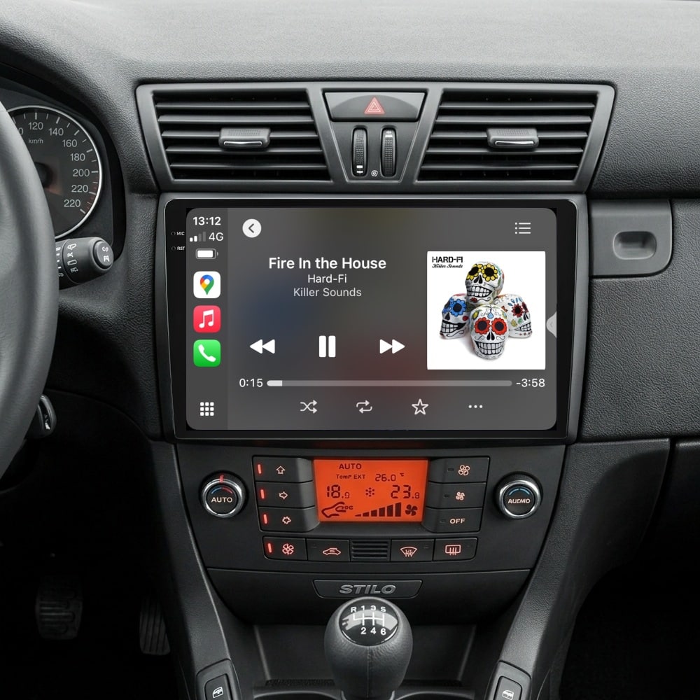 Pantalla multimedia P90 ULTRA específica para FIAT STILO (2001-2007) - Imagen 4