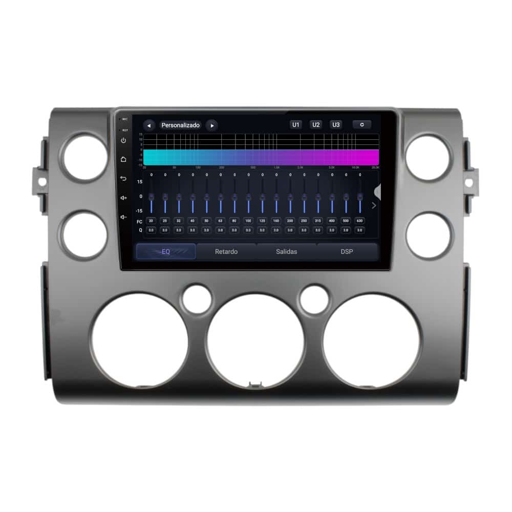 Pantalla multimedia P9A para TOYOTA FJ CRUISER (2006->) - Imagen 4