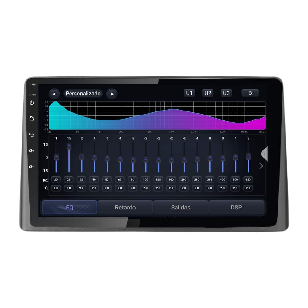 Pantalla multimedia P9A para FORD TOURNEO COURIER (2014-2018) - Imagen 5