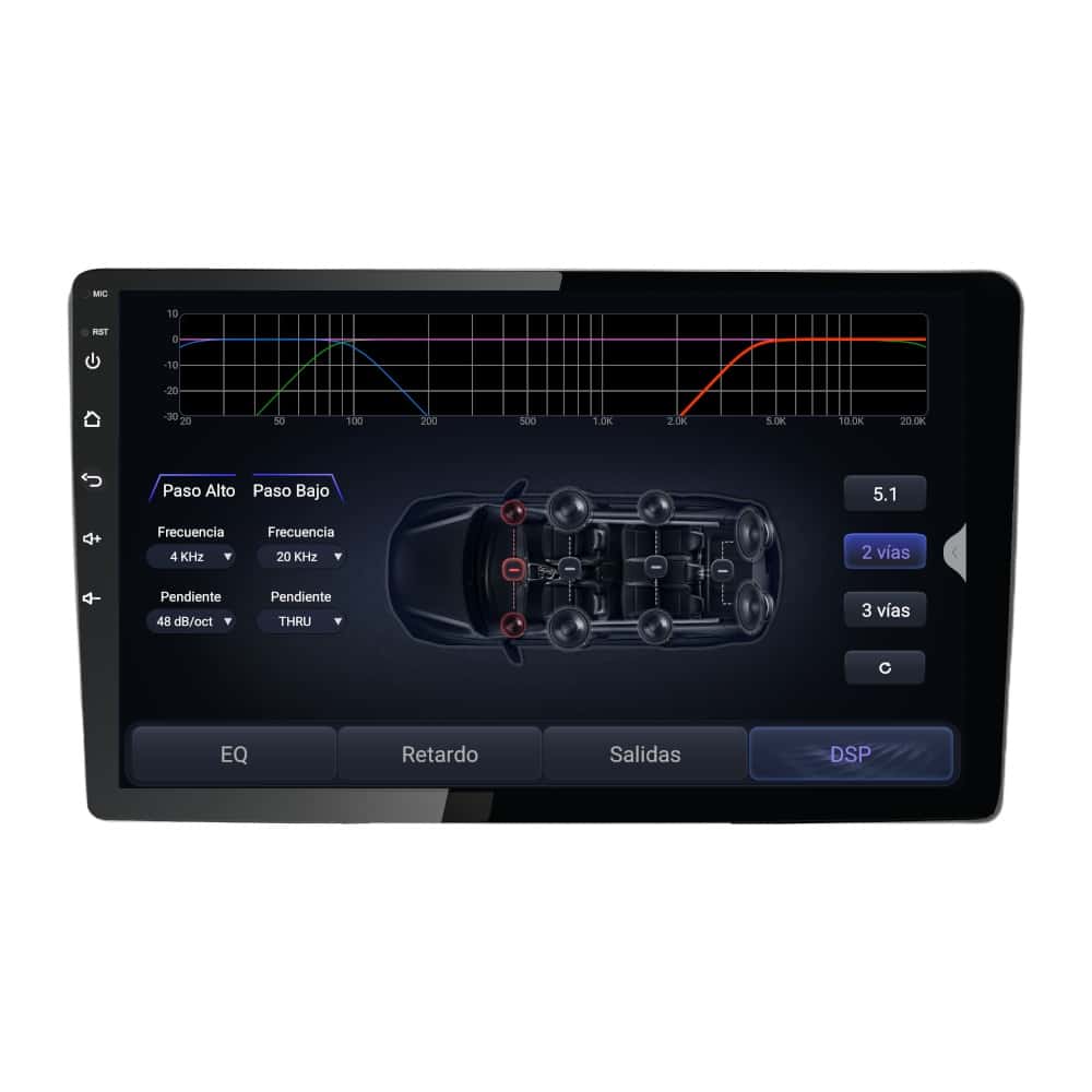Pantalla multimedia P9A para FORD C-MAX (2003-2010) - Imagen 7