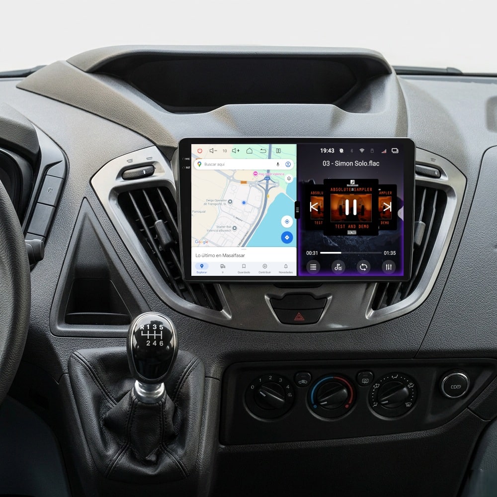 Pantalla multimedia P90 ULTRA para TRANSIT CUSTOM (2012-2017) - Imagen 4