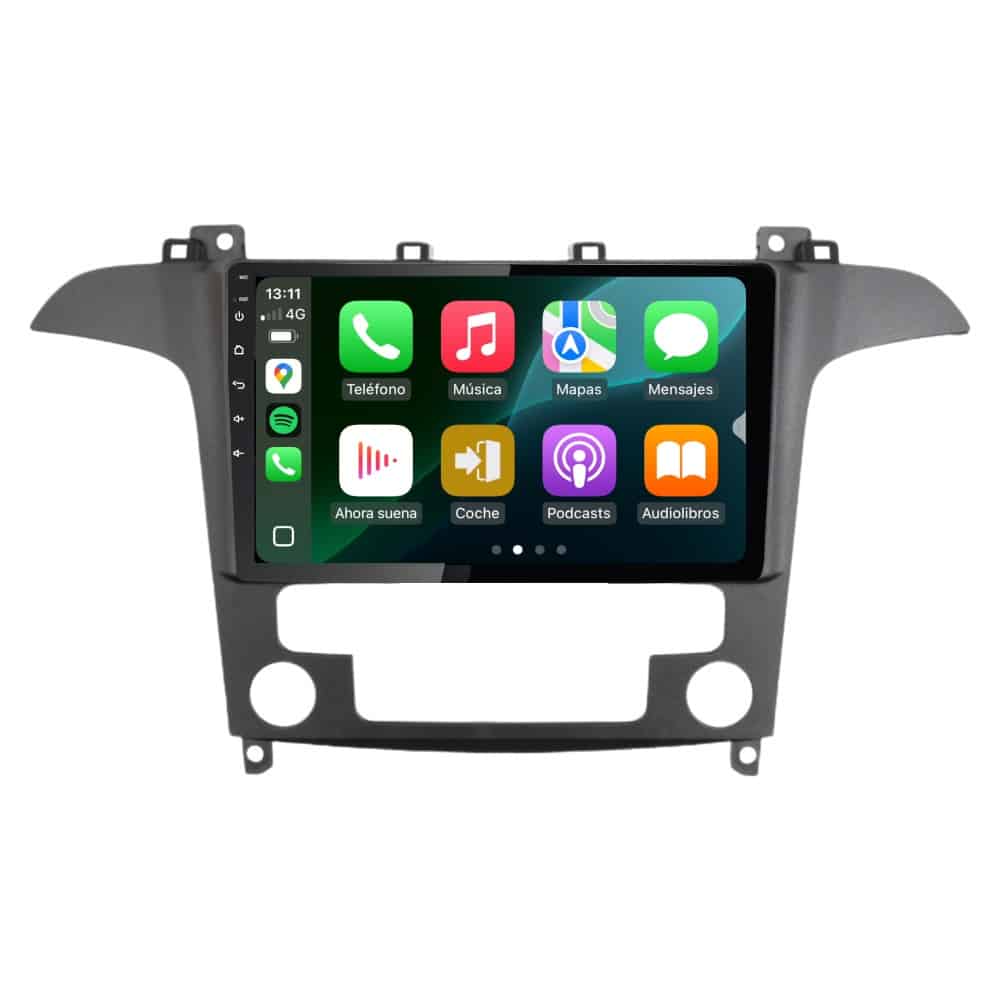 Pantalla multimedia P9A para FORD GALAXY (2008-2015). Clima negro - Imagen 5
