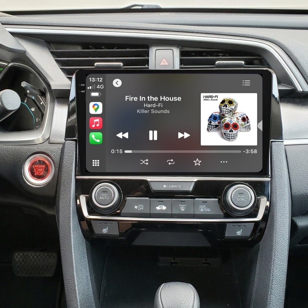 Pantalla multimedia P90 ULTRA específica para HONDA CIVIC 2016-> - Imagen 4