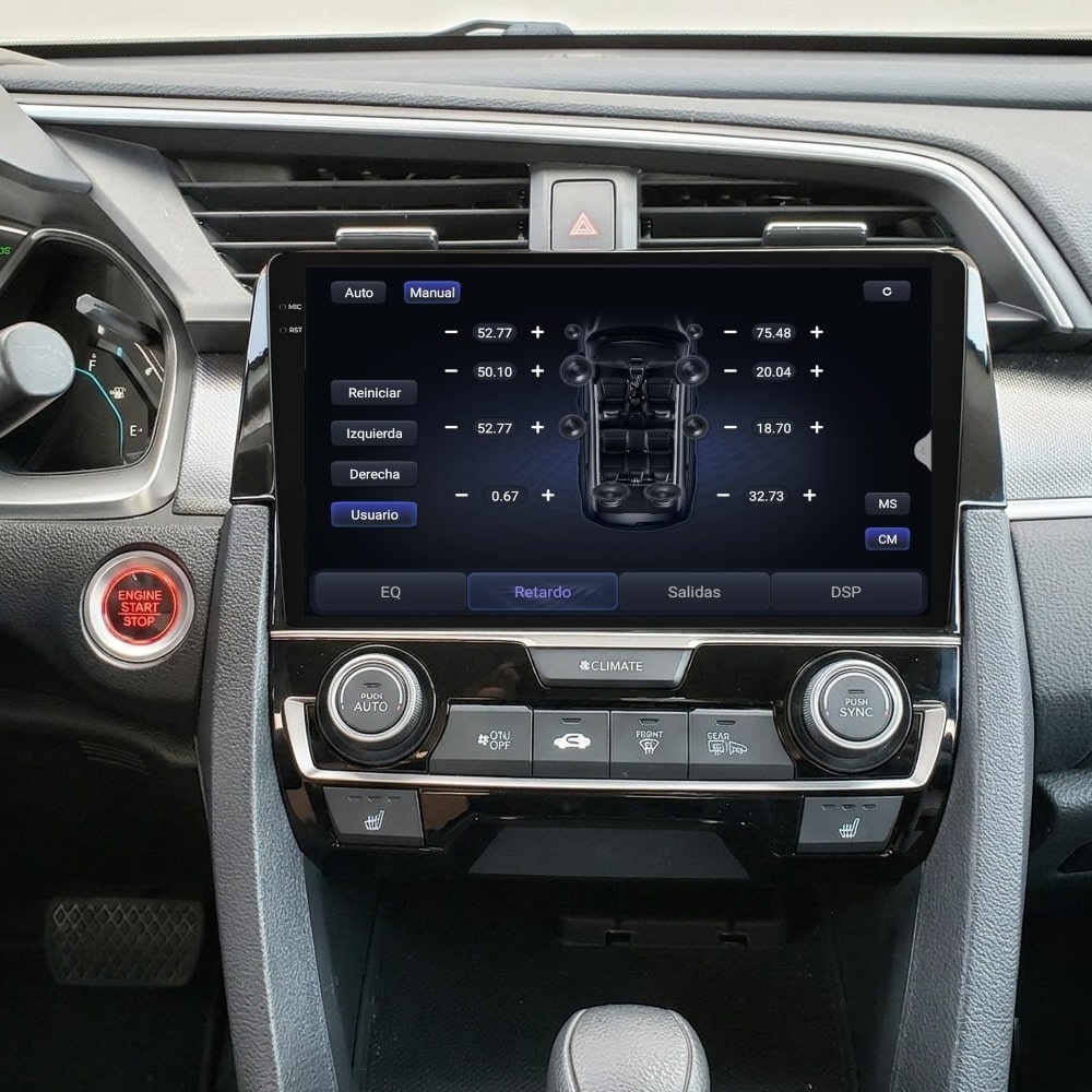 Pantalla multimedia P90 ULTRA específica para HONDA CIVIC 2016-> - Imagen 5
