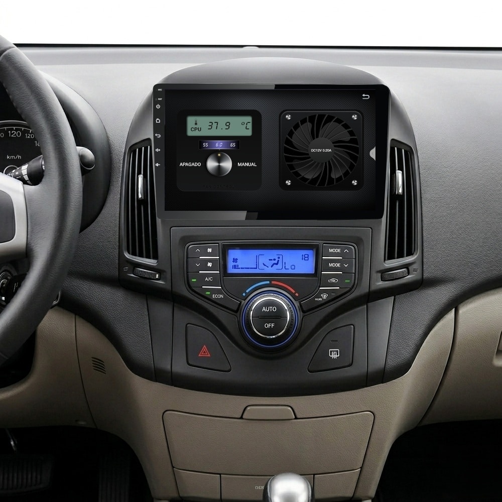 Pantalla multimedia P90 ULTRA para HYUNDAI i30 (2007-2012).CLIMA AUTOMATICO - Imagen 4
