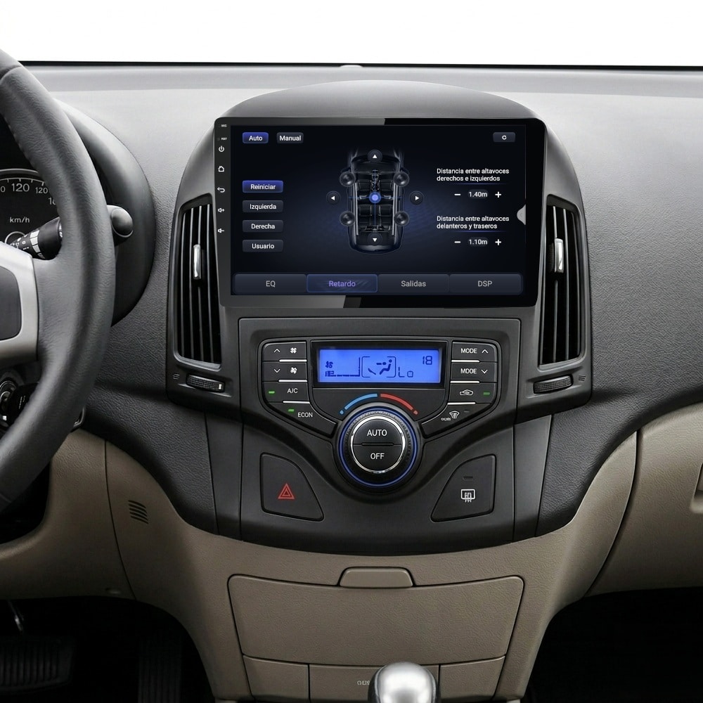Pantalla multimedia P90 ULTRA para HYUNDAI i30 (2007-2012).CLIMA AUTOMATICO - Imagen 5
