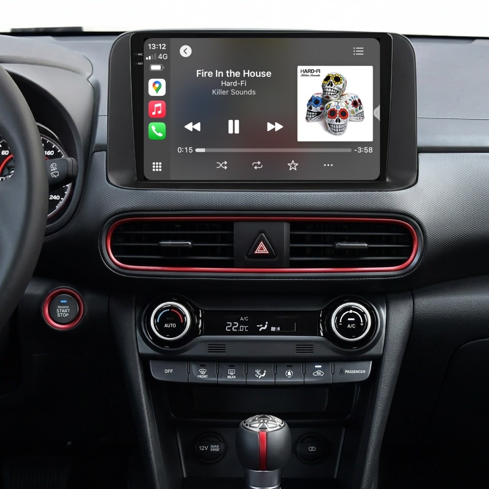 Pantalla multimedia P100 ULTRA específica para HYUNDAI KONA 2018-> - Imagen 4