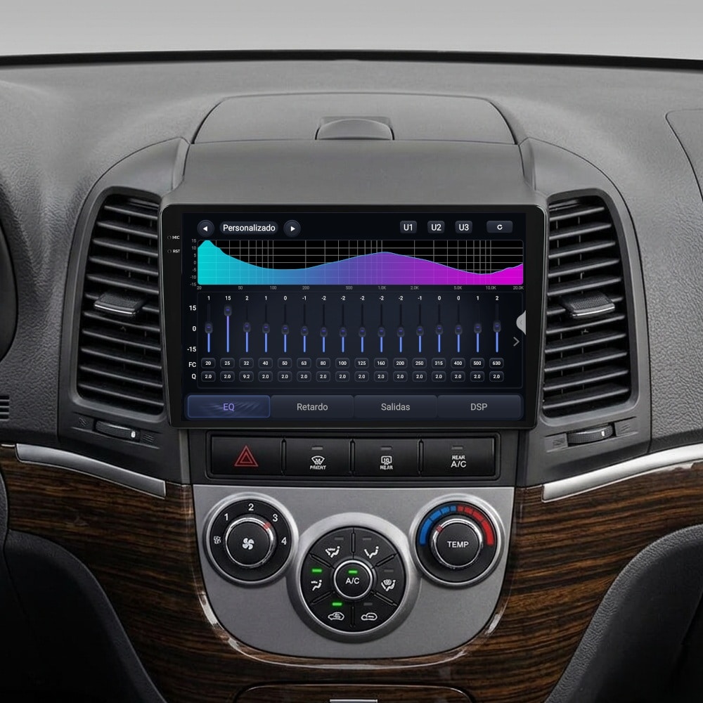 Pantalla multimedia P90 ULTRA para HYUNDAI SANTAFE (2007-2012) - Imagen 5