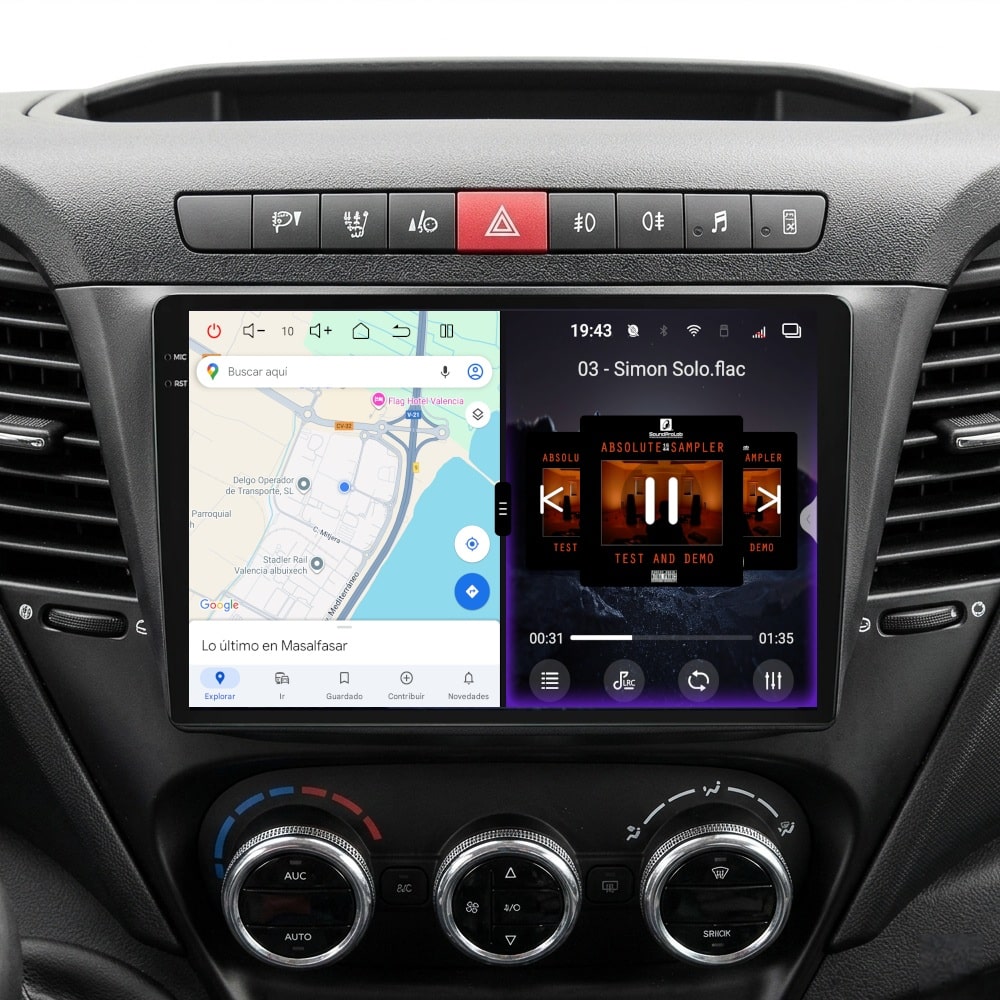 Pantalla multimedia P90 ULTRA para IVECO DAILY 2014-> - Imagen 5