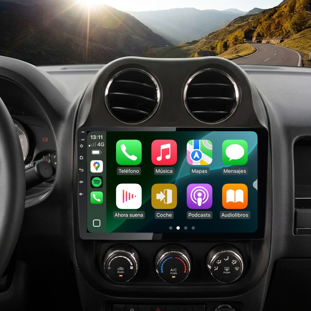 Pantalla multimedia P10A para JEEP COMPASS (2007-2009) - Imagen 7