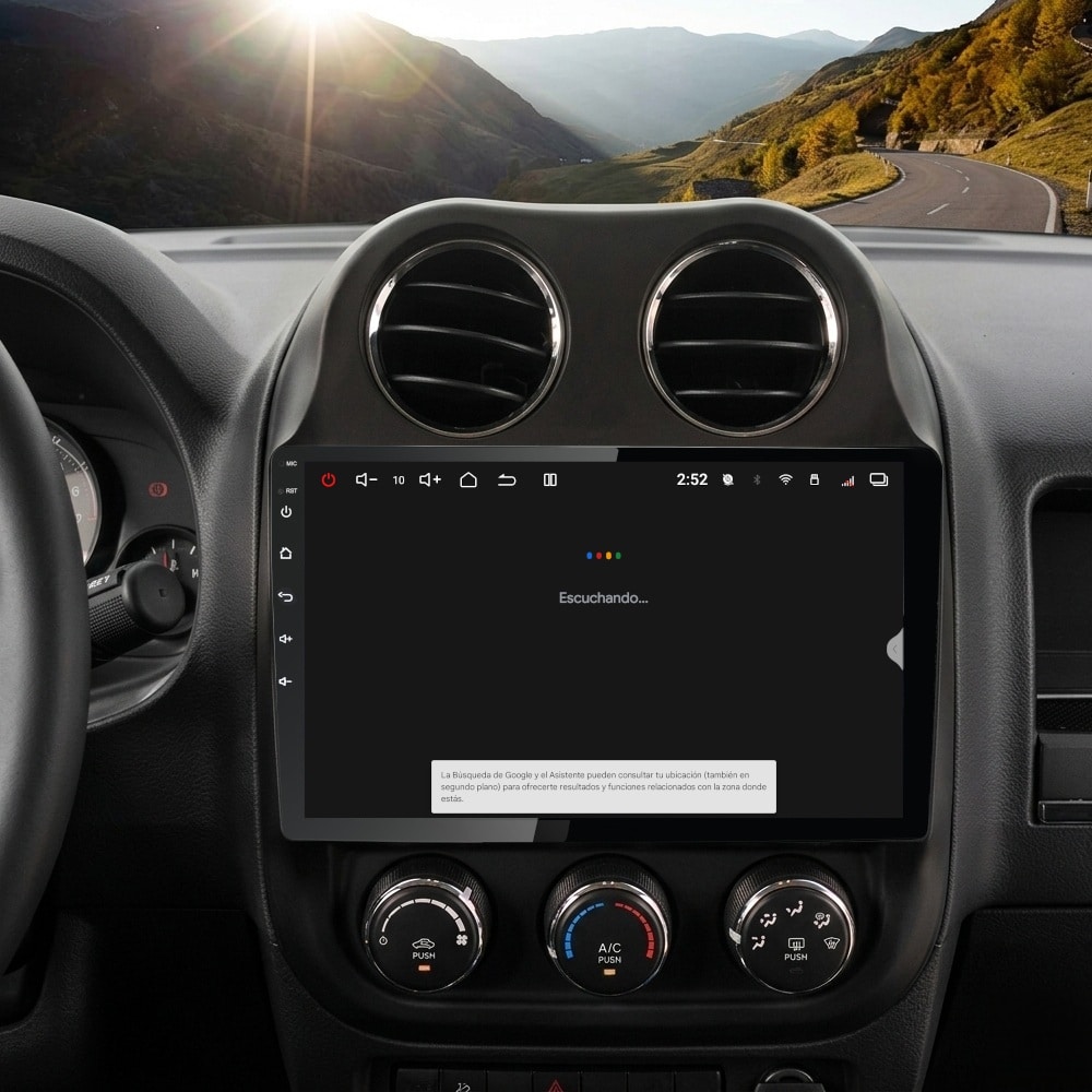 Pantalla multimedia P10A para JEEP COMPASS (2007-2009) - Imagen 10