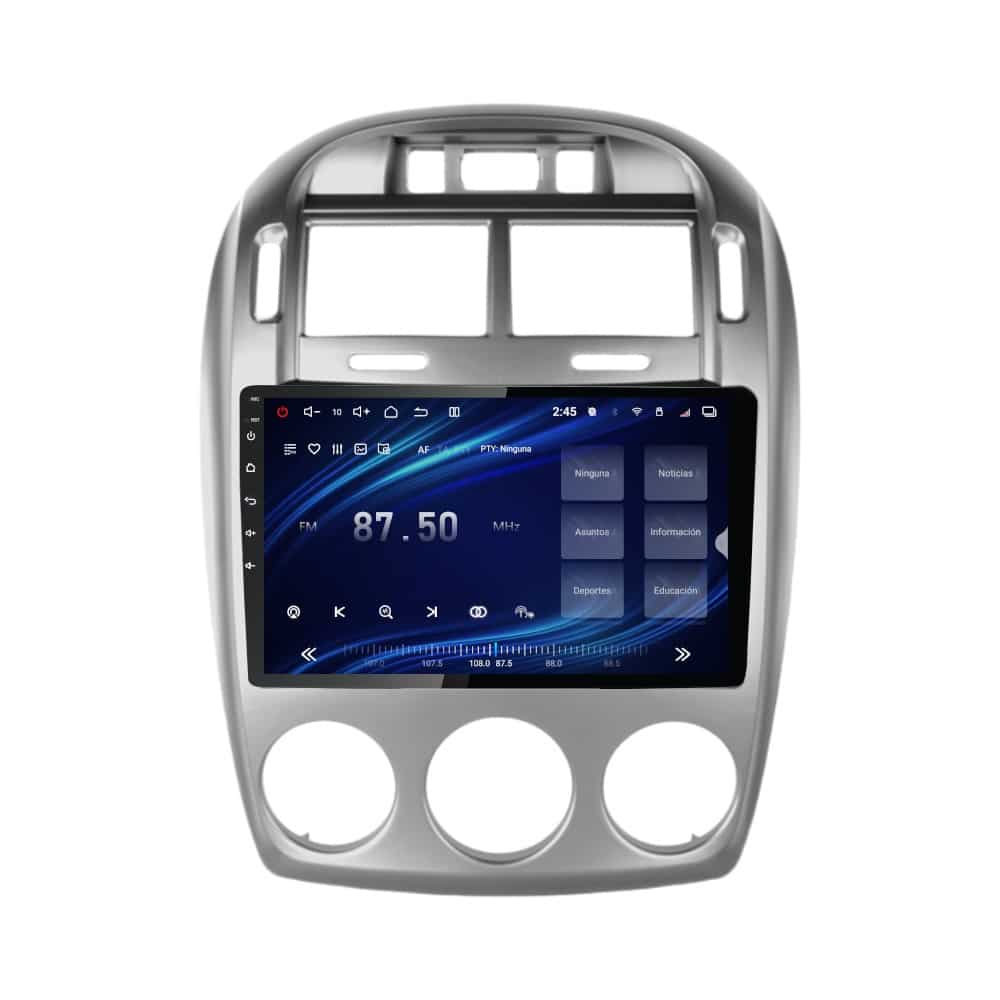 Pantalla multimedia P9A para KIA CERATO (2005-2007).CLIMA MANUAL - Imagen 4