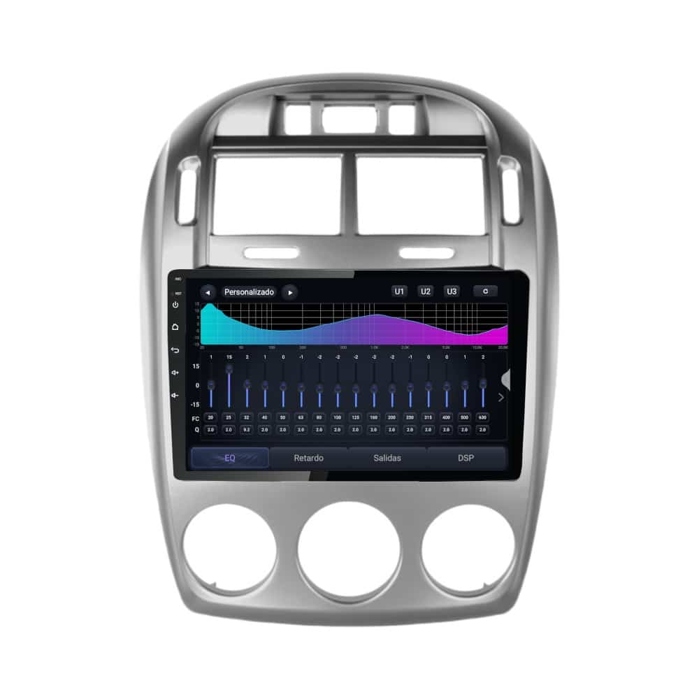 Pantalla multimedia P9A para KIA CERATO (2005-2007).CLIMA MANUAL - Imagen 5