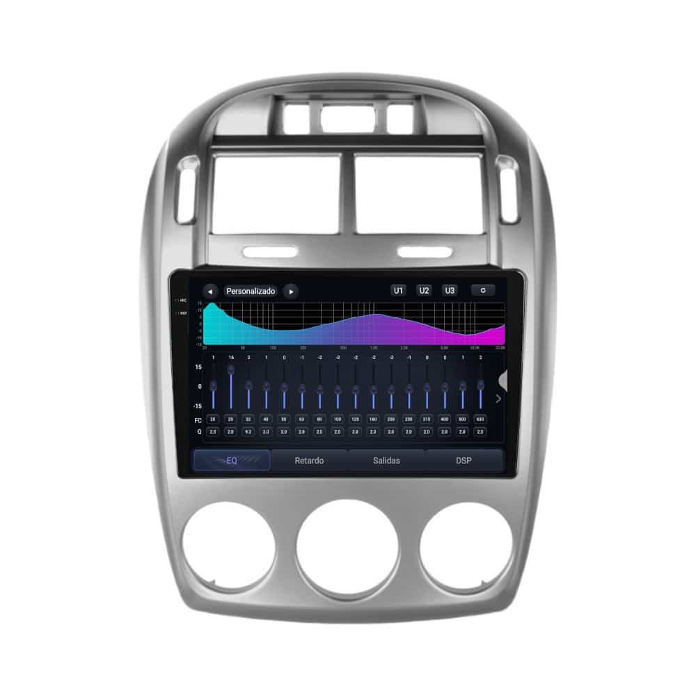 Pantalla multimedia P90 ULTRA para KIA CERATO (2005-2007).CLIMA MANUAL - Imagen 5