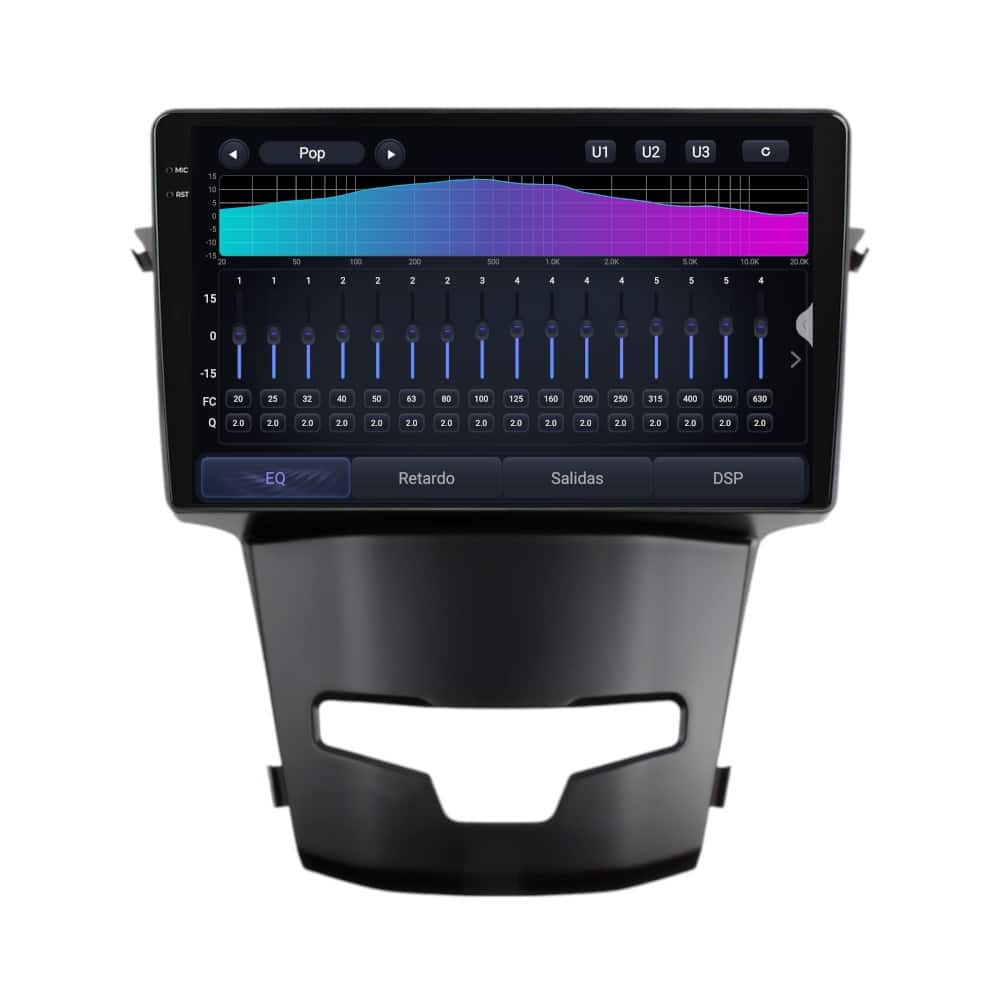 Pantalla multimedia P90 ULTRA para SSANGYONG KORANDO (2014-2019) - Imagen 5