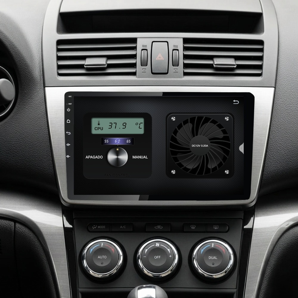Pantalla multimedia P9A específica para MAZDA 6 (2009-2012) - Imagen 4