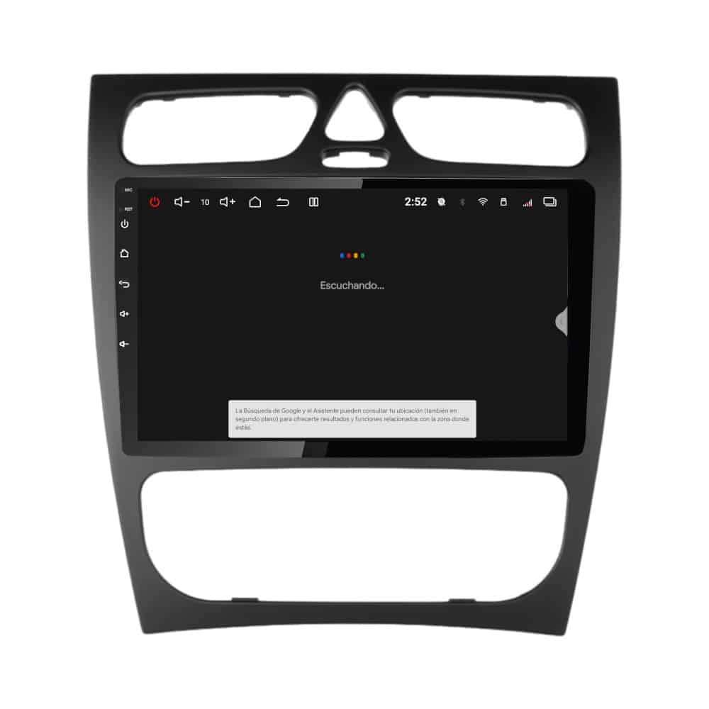Pantalla multimedia P9A específica para MERCEDES Clase C (W203, 2000-2004) - Imagen 5