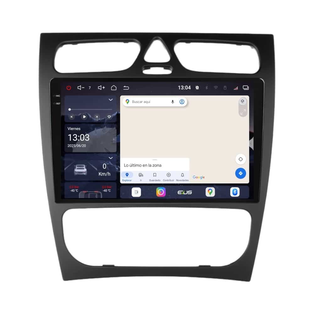 Pantalla multimedia P90 ULTRA específica para MERCEDES Clase C (W203, 2000-2004) - Imagen 5