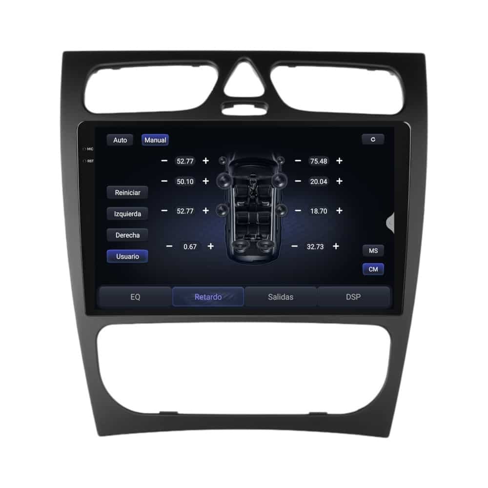 Pantalla multimedia P90 ULTRA específica para MERCEDES Clase C (W203, 2000-2004) - Imagen 6