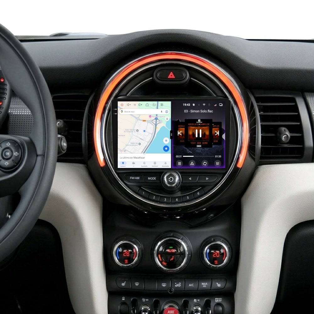 Pantalla multimedia P90 ULTRA específica para Mini F55 – F56 – F57 (2014-2018) - Imagen 9
