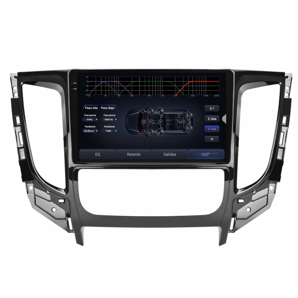 Pantalla multimedia P90 ULTRA para MITSUBISHI L200 (2015-2019), CLIMA AUTO - Imagen 5