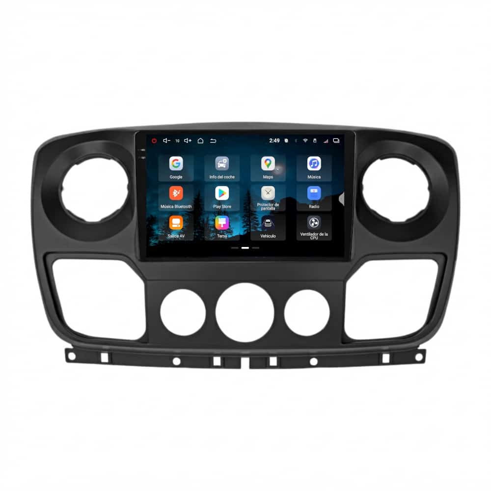 Pantalla multimedia P100 ULTRA específica para NISSAN NV400 (X62) (2010-2020) - Imagen 2