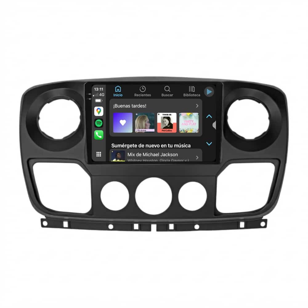 Pantalla multimedia P100 ULTRA específica para NISSAN NV400 (X62) (2010-2020) - Imagen 3