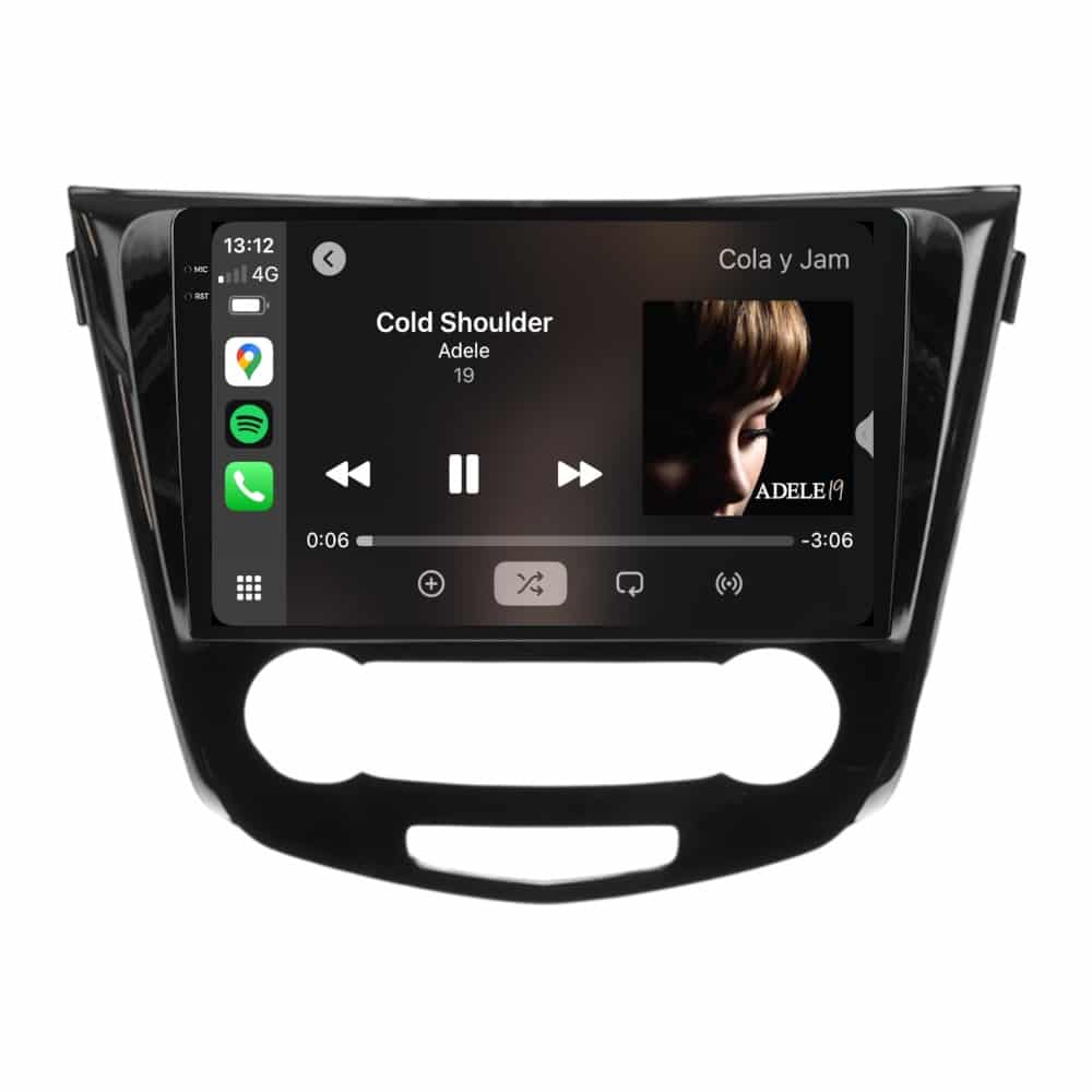 Pantalla multimedia P100 ULTRA específica para NISSAN QASHQAI (2014-2020) CLIMA MANUAL - Imagen 4